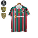 Camisa Masculina Fluminense Torcedor + Patchs Campeão Libertadores 2024