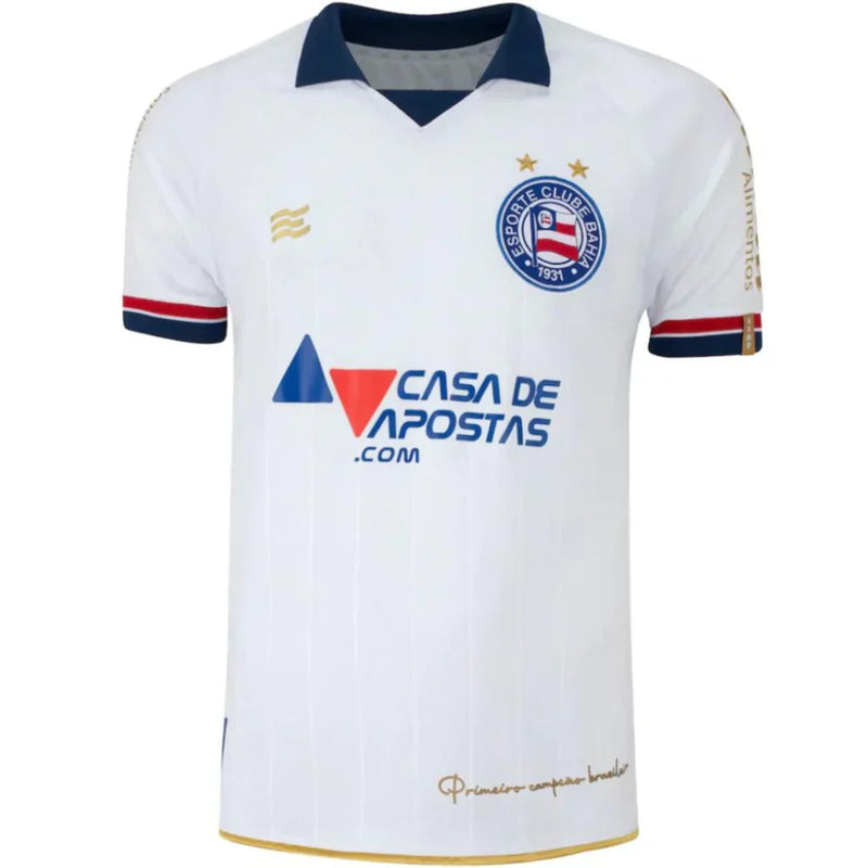 Camisa Bahia I 22/23 Torcedor Masculina - Branca