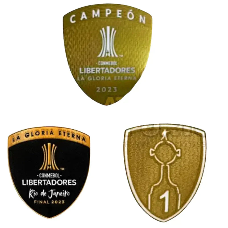 Camisa Masculina Fluminense Torcedor + Patchs Campeão Libertadores 2024