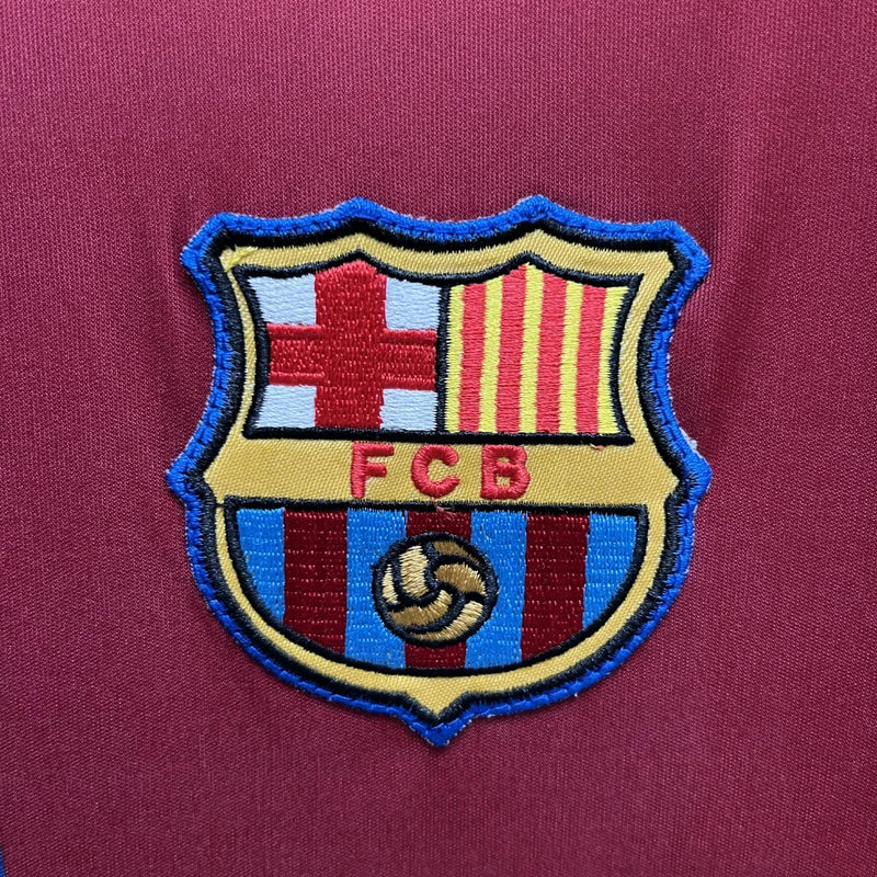 Camisa Masculina Retrô Barcelona 1980/81