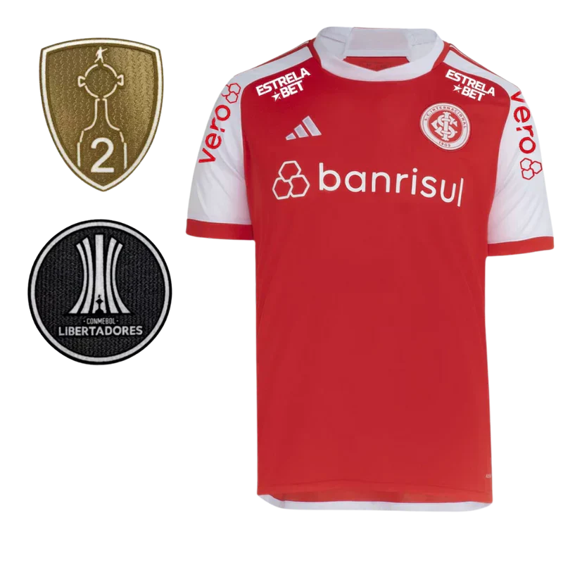 Camisa  Masculina Internacional I 2024/25 - Torcedor