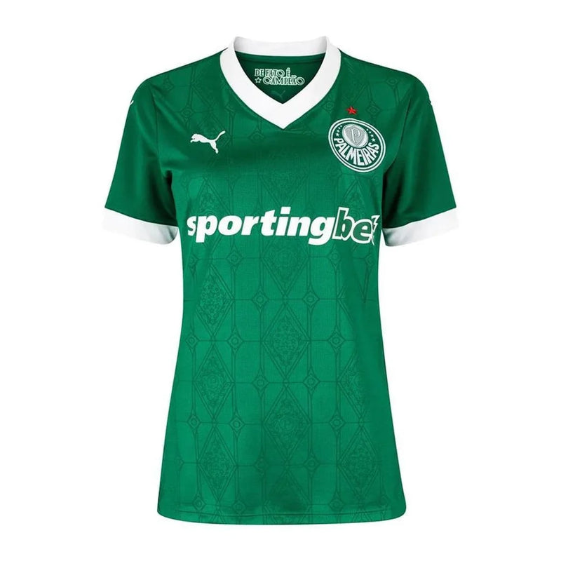 Camisa Feminina Palmeiras I 2025/26 - Torcedor