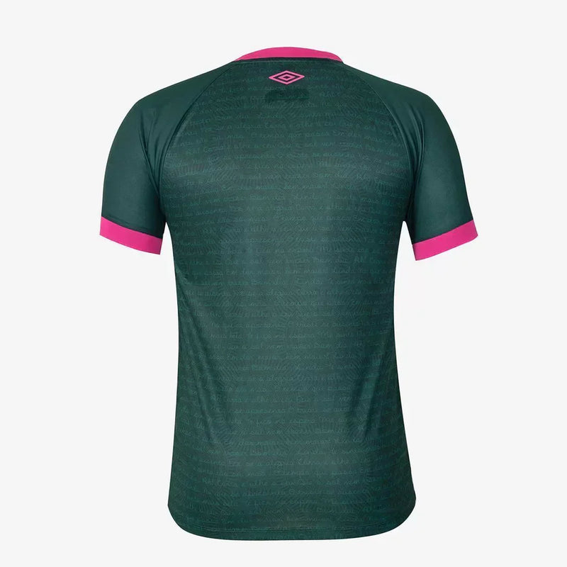 Camisa Masculina Fluminense III 2023/24 - Torcedor + Patchs Campeão Libertadores